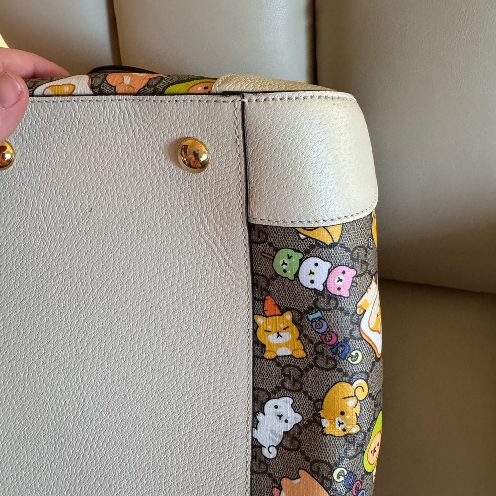 Gucci Multicolor Cartoon Pattern Bag - Picture 5 of 13